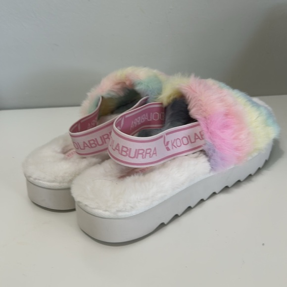 Koolaburra By UGG Fuzz'n II Pastel Slipper Sandals NWOT - Picture 3 of 10